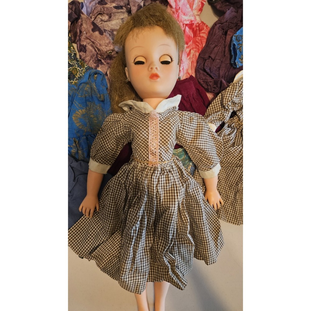 Vintage Horsman Cindy Doll - 17 Inches with extra outfits